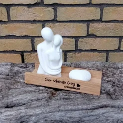 Hochzeitsdeko|Lilly-ART_Bauchabdrücke Hochzeitsgeschenk Liebespaar mit Herz aus Raysin