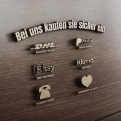 Clearance Holz Deko Schild Goldene Hochzeit mit Namen und Datum Hochzeitsgeschenke