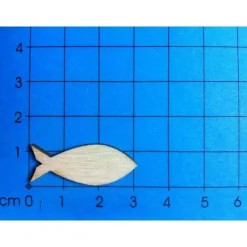 Best Holzfische geschlossen 30mm- verschiedene Größen Dekoration
