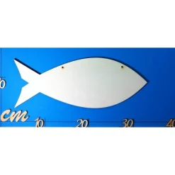 Best Holzfische geschlossen 30mm- verschiedene Größen Dekoration