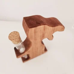 Best Holzhase für Ostern, Osterhase, Vase, Osterdeko, Dekoration, Frühling, Reagenzglas Osterdeko