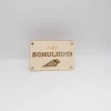 Online Holzkarte - Geschenkkarte -  Geldgeschenk Schulkind Kinder Einschulung