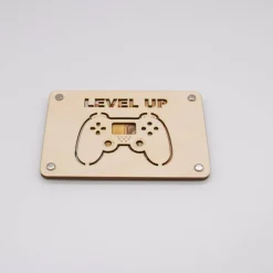 Best Holzkarte - Geschenkkarte -  Geldgeschenk Gaming Geldgeschenke