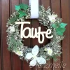 New Holz-Schriftzug Taufe Taufschmuck