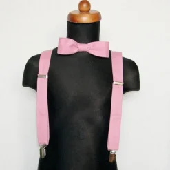 Einschulung|Dorotheas-Handarbeiten Hosenträger mit Fliege Weinrot Kinderhosenträger, einfarbig, Kinderhosenträger, Babyhosenträger, Hosenträger Kinder, Fliege, verstellbar