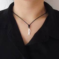 Hot Ichthys M, Christenfisch, Anhänger Silber 925, christliches Erkennungszeichen zur Konfirmation, Kommunion, Firmung Schmuck