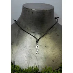 Hot Ichthys M, Christenfisch, Anhänger Silber 925, christliches Erkennungszeichen zur Konfirmation, Kommunion, Firmung Schmuck