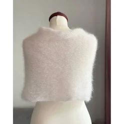 Best In vielen Farbe!Braut Stola HOCHZEIT, Kreideweiss!BOLERO, Braut Stola!Kid Silk!Mohair, Seide! Brautstolen & -Boleros