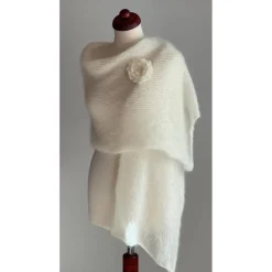 Brautstolen & -Boleros|purpurnaddel In vielen Farben!Braut Stola,Hochzeit,Sahne creme,Tuch,Braut Umhang!Mohair, Seide!