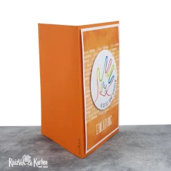 Clearance Individuelle Einladungskarte Kommunion – In Gottes Hand geborgen | Verschiedene Farben Einladungskarten