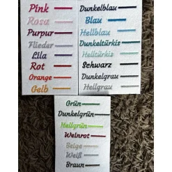 Outlet Individuelle Gotteslobhülle aus Filz – personalisiert hochwertig bestickt – wähle dein Design Gotteslobhülle