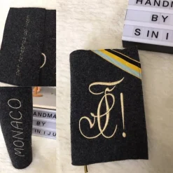 Discount Individuelle Gotteslobhuelle  aus Wollfilz, personalisiert bestickt Gotteslobhülle