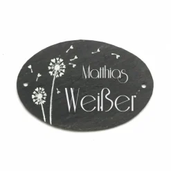 Sale Individuelles Hochzeitsgeschenk, Türschild aus Schiefer mit Name personalisiert, ausgefallenes Geschenk zur Hochzeit, Andenken Hochzeitstag / Jahrestagsgeschenk Gastgeschenke