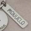 Accessoires|DekoBaerShop Karnevalsmaus Schlüsselanhänger– Personalisiert, rostfreier Edelstahl, tolles Accessoire für Karneval