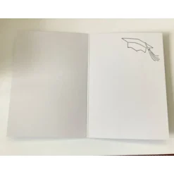 Karte bestandene Prüfung, Schulabschluß,Bachelor, Examen, Master, Promotion, 3D Handarbeit Kinder Glückwunschkarten