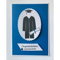 Karte bestandene Prüfung, Schulabschluß,Bachelor, Examen, Master, Promotion, 3D Handarbeit Kinder Glückwunschkarten