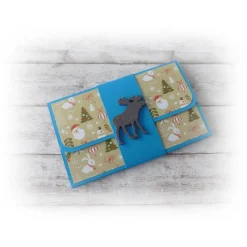 Geldgeschenke|Kleines Kreativ-Stübchen Karte für eine Gutscheinkarte oder Geldschein(e), Geschenkidee zu Weihnachten oder Nikolaus, Handmade