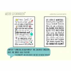 Clearance Karte Konfirmation Konfirmationskarte Glückwünsche Glückwunschkarte Konfirmation Regenbogen Glückwunschkarten