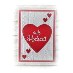 Sale Karte zur Hochzeit  Einladungskarte, Hochzeitseinladung, Dankeskarte ... Handmade Einladungskarten