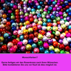 Sale katholischer Rosenkranz, bunt, Farb- und Kreuzauswahl Rosenkränze