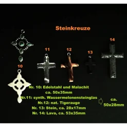 Discount katholischer Rosenkranz, weiss,  Kreuzauswahl Rosenkränze