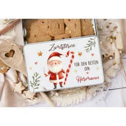 Geschenkverpackungen|Sprinkle and Style Keksdose personalisiert, Plätzchendose Weihnachten, Personalisierte Keksdose, Geschenk Kinder, Vorratsdose