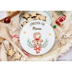 Sale Keksdose personalisiert, Plätzchendose Weihnachten, Personalisierte Keksdose, Geschenk Kinder, Vorratsdose Geschenkverpackungen