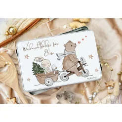 Sale Keksdose personalisiert, Plätzchendose Weihnachten, Personalisierte Keksdose, Geschenk Kinder, Vorratsdose Geschenkverpackungen