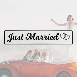 Best Kennzeichen Herzchen zur Hochzeit Just Married Deko Hochzeitsauto Hochzeitskennzeichen Herzen Fotorequisite für Brautpaa Hochzeitsdeko