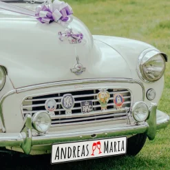 Best Kennzeichen Hochzeit mit Namen Deko Hochzeitsauto Hochzeitskennzeichen selbst gestalten Motiv Sekt Hochzeitsdeko