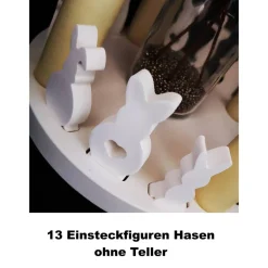 Best Kerzenkranz, Hasen, Skandi Deko, Auswahl Osterdeko