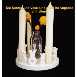 Best Kerzenkranz, Hasen, Skandi Deko, Auswahl Osterdeko