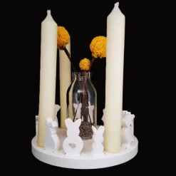 Best Kerzenkranz, Hasen, Skandi Deko, Auswahl Osterdeko