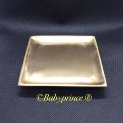 Outlet Kerzenteller  gold-matt- Kerzen bis 7 cm Dekoration