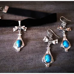 Kette, Halskette, Ohrringe, Trachten-, Dirndlschmuck Trachtenschmuck