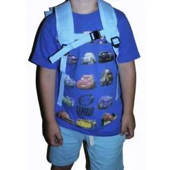 Kindergarten Rucksack oder Tasche Motiv Galaxie mit Name / personalisierbar / Blau / Rosa Kinder Kindergartentaschen