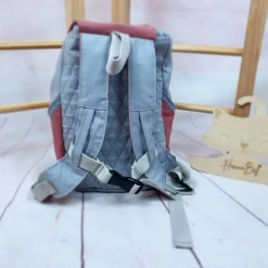 Kindergartentaschen|HannaBell Kindergartenrucksack für Kinder im Alter von 2-6Jahren, Farbe frei wählbar, Wunschmotiv, Name inkl, Brustgurt optional