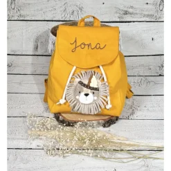 Hot Kindergartenrucksack Löwe Kindergarten personalisiert individuelles Geschenk Kinder Kinderrucksack