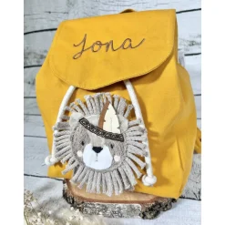 Hot Kindergartenrucksack Löwe Kindergarten personalisiert individuelles Geschenk Kinder Kinderrucksack