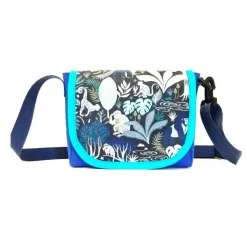 Kindergartentaschen|Afrosteff Kindergartentasche mit Dschungel Motiv, Umhängetasche, Kindertasche
