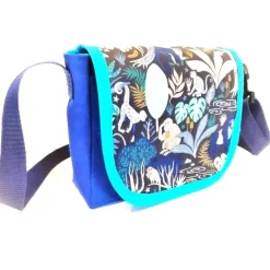 Kindergartentaschen|Afrosteff Kindergartentasche mit Dschungel Motiv, Umhängetasche, Kindertasche