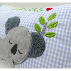 Best Kissen mit Namen Koala Beuteltier Namenskissen Taufkissen Kuschelkissen Kindergartenkissen Geburtsgeschenk Gastgeschenke