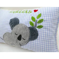 Best Kissen mit Namen Koala Beuteltier Namenskissen Taufkissen Kuschelkissen Kindergartenkissen Geburtsgeschenk Gastgeschenke