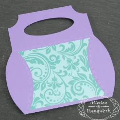 Hot Kissenbox mit Henkel "Isa" ● 9,5 x 8 cm Geschenkverpackungen