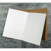 Best Klappkarte **Winterwald** von Kraftpapier Weihnachtswünsche Frohe Weihnachten Grußkarte Baum Weihnachtskarten