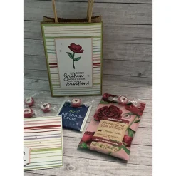 „kleine Auszeit“ Geschenkset inkl. Grußkarte zum Valentinstag, Muttertag, zum Geburtstag, Wellness Tüte mit Badesalz etc Geschenke Für Frauen