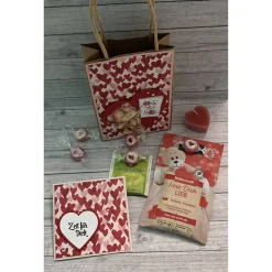 Discount „kleine Auszeit“ Geschenkset inkl. Grußkarte zum Valentinstag, Muttertag, zum Geburtstag, Wellness Tüte mit Badesalz etc Beauty & Wellness