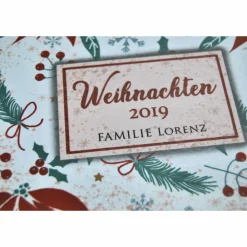 Hot kleines Weihnachtsalbum Weihnachtsstern Stechpalme botanisch Fotoalbum Album Weihnachten Weihnachtsgeschenk personalisiert Familie Geschenk Weihnachtsdeko