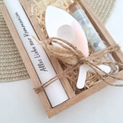 Best Kommunion Geldgeschenk Kommunionsgeschenk Kerzenhalter Fisch Reagenzglas Geschenkset Jungen Mädchen Kommunionskerze Guts Geschenke