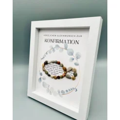 Geschenke|Franzis Creative World Konfirmationsgeschenk, personalisiertes Geschenk Konfirmation, Kommunion Wanddeko, Wandbild Konfirmation